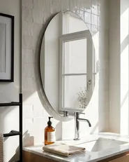 LED Bathroom Mirror MAZILLE 60 cm 80 cm Silver_780772