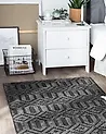 Matta ADATEPE Mörkgrå 80 x 150 cm Viskos