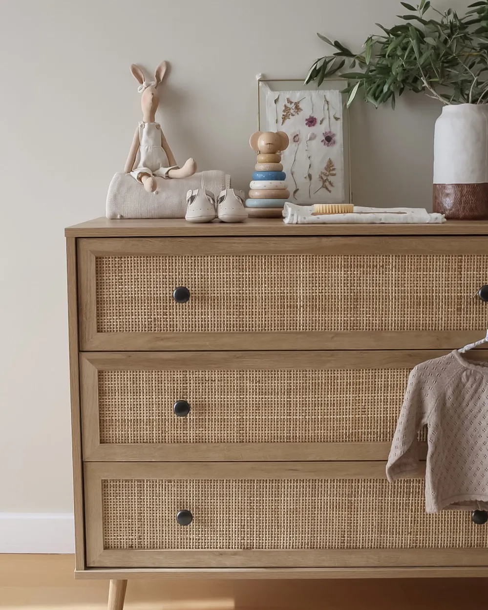3 Drawer Chest PONCA Light Brown_862252