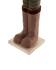 Set of 2 Figurines KOLARI 68/91 cm Nutcracker Brown_1156787