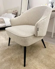 Armchair KAYLA Boucle Light Beige_1047906