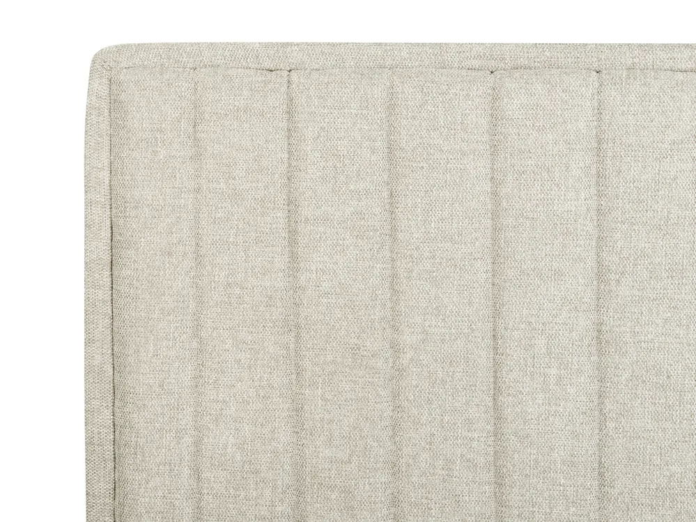 Adjustable Bed Fabric DUKE II 180 x 200 cm (EU Super King) Beige_989042