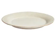 Set of 12 Dinnerware CHERVIL Stoneware Light Beige_956507