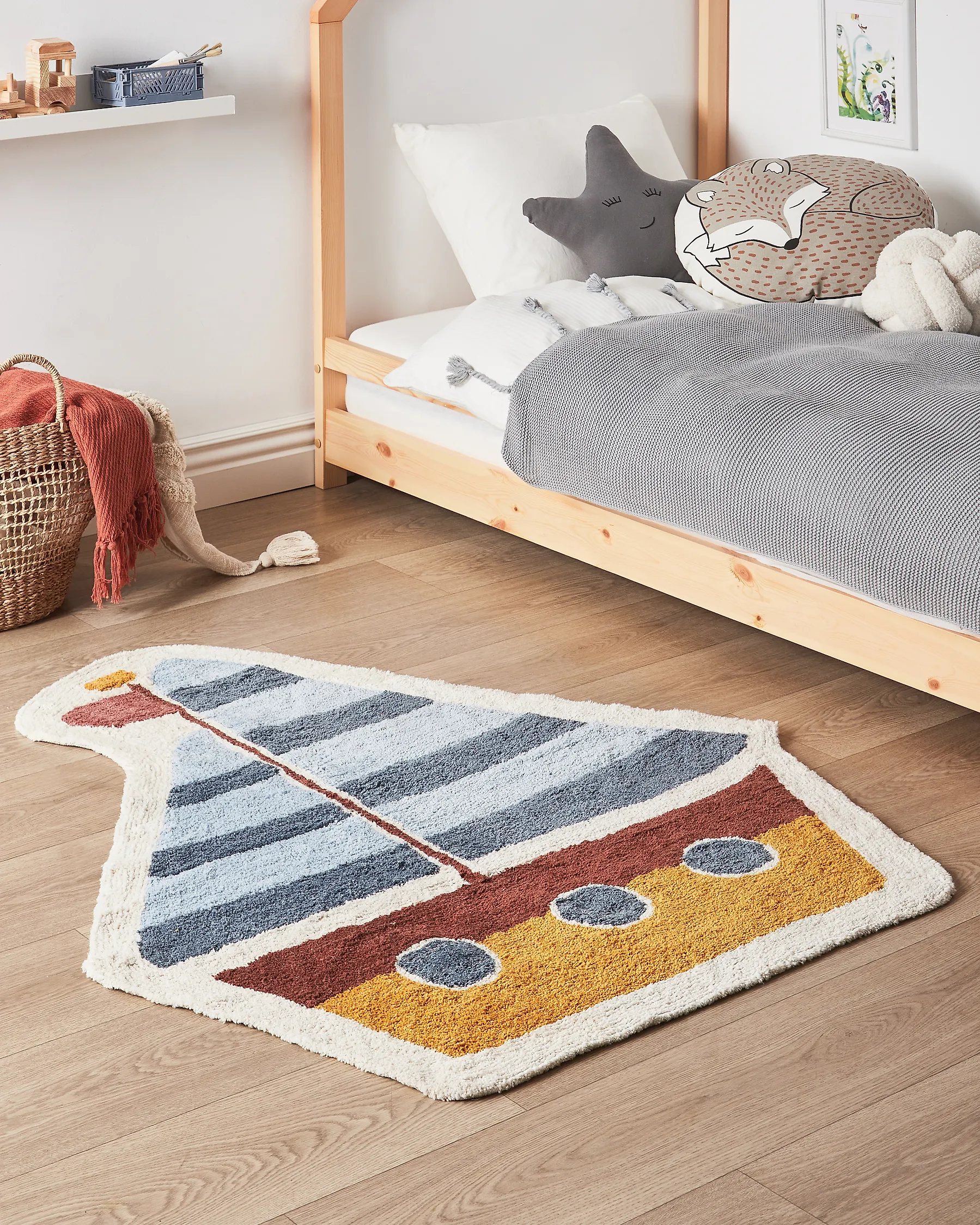 Lastenmatto SPETI Monivärinen 105 x 120 cm Puuvilla_906761