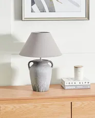 Bordslampa AGEFET Keramik Grå_898012