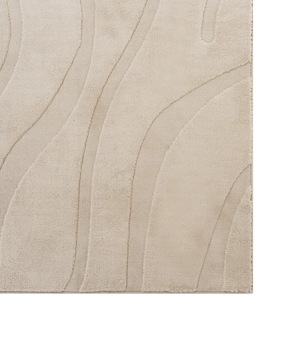 Matta SELVORI Beige 160 x 160 cm_1124455
