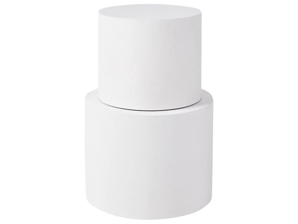 Set of 2 Coffee Tables MANTI White_961821