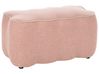Upholstered Bench JUNO Fabric Pink