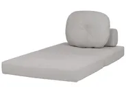 Single Sofa Bed OLDEN Fabric Light Grey_906457