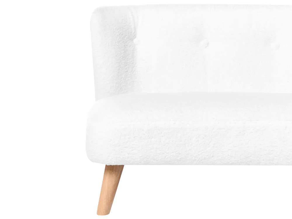 Kids Sofa LOTE Boucle White_1055683
