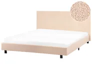 Vattensäng Bouclé ALBI 160 x 200 cm Beige_972032