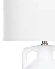 Table Lamp LABRADA Ceramic White_878704