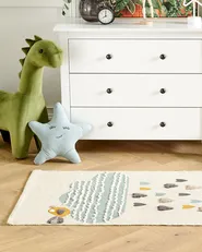 Barnmatta BLANG Beige 80 x 150 cm Bomull_864132