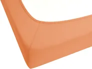Fitted Sheet JANBU 90 x 200 cm Cotton Orange_845918