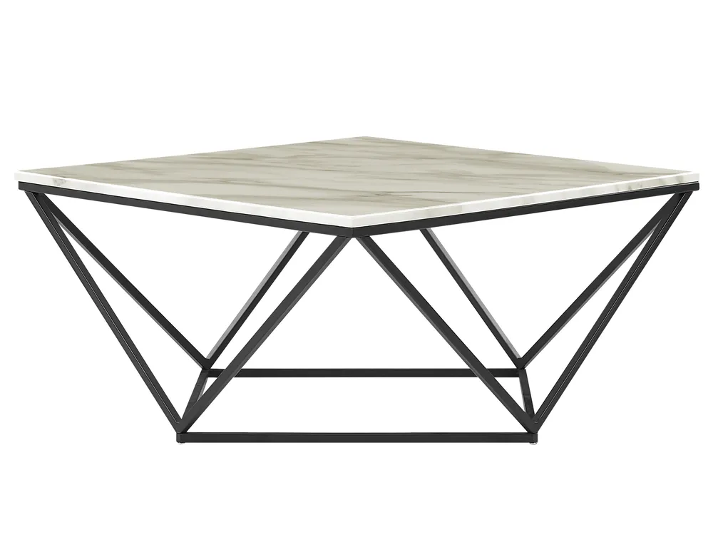 Soffbord MALIBU Vit marmor_705701