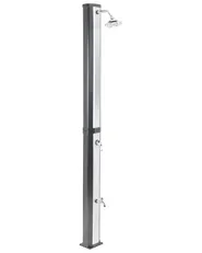 Freestanding Outdoor Solar Shower TOPOCALMA Silver_974570