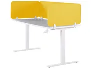 Desk Screen WALLY 180 x 40 cm Yellow_853261