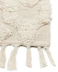 Matto AKSARAY Beige 80 x 150 cm Puuvilla_839211