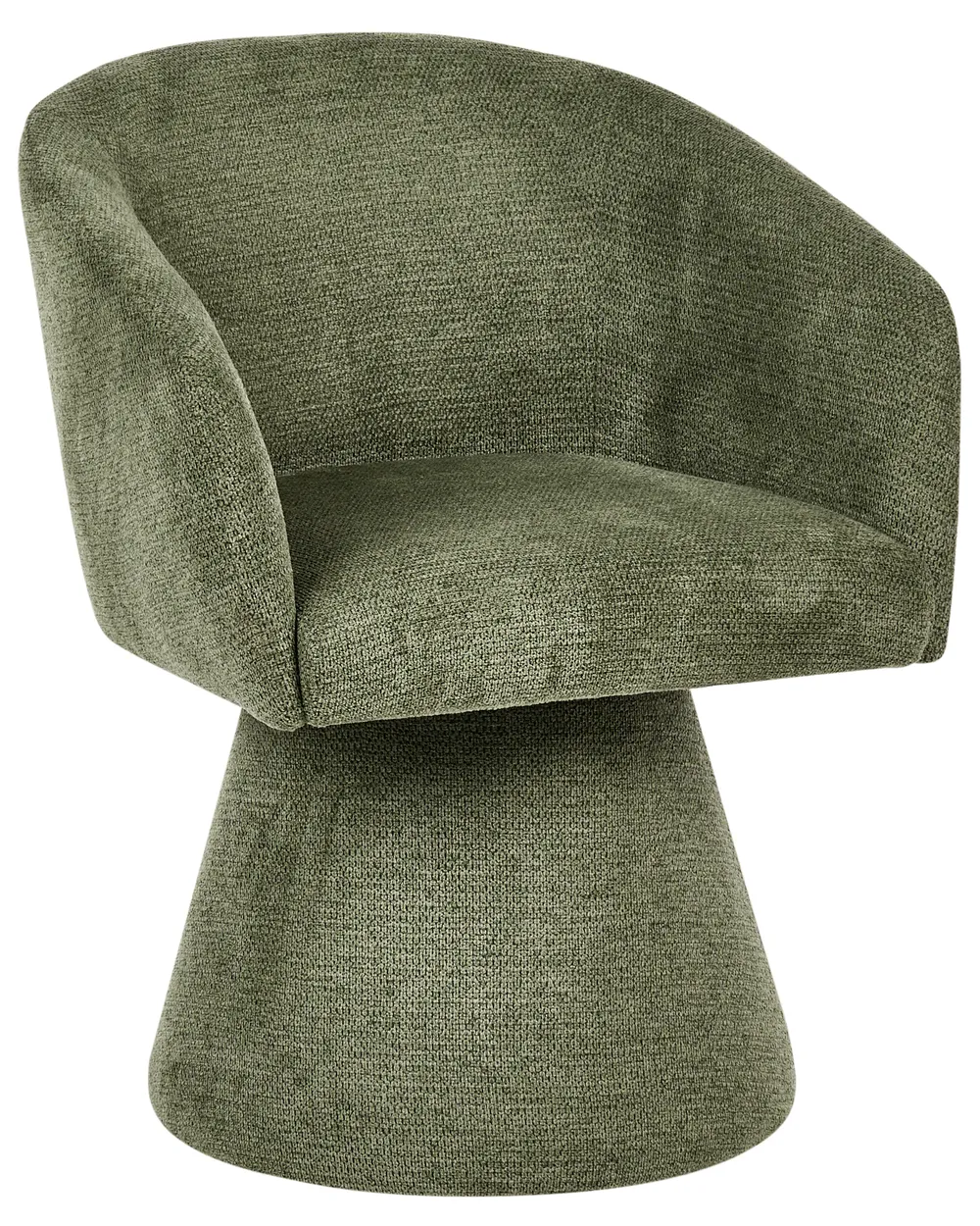Dining Chair Swivel RYGGA Fabric Green