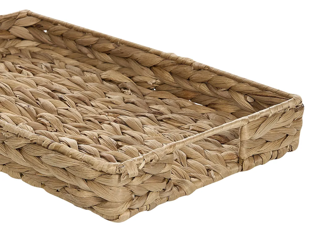 Set med 2 dekorationsbrickor KONTUM Korg Naturlig_886527