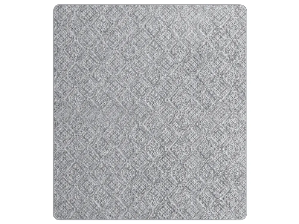 Bedspread with Cushions ALAMUT 140 x 210 cm Grey_821755