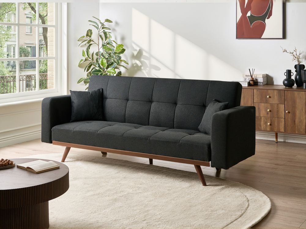 Sovesofa 3-seter HJULBY Svart