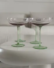 Set med 4 martiniglas DIOPSIDE 250 ml Rosa_961202