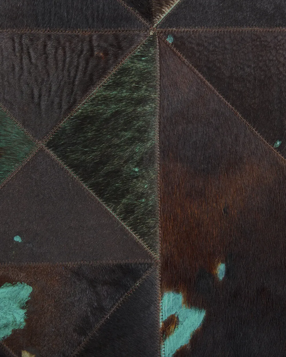 Rug ATALAN Brown 160 x 230 cm Leather_721025