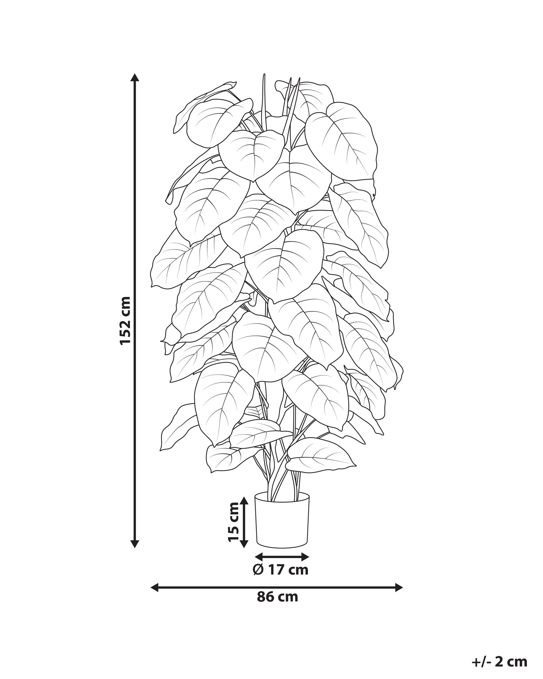 Artificial Plant DIEFFENBACHIA 152 cm Green_994017