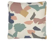 Set of 2 Decorative Cushions FOTHERGILLA 45 x 45 cm Multicolour Abstract Pattern_818455