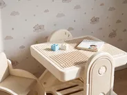 Lasten pöytä ja tuoli MILA Beige_1124420
