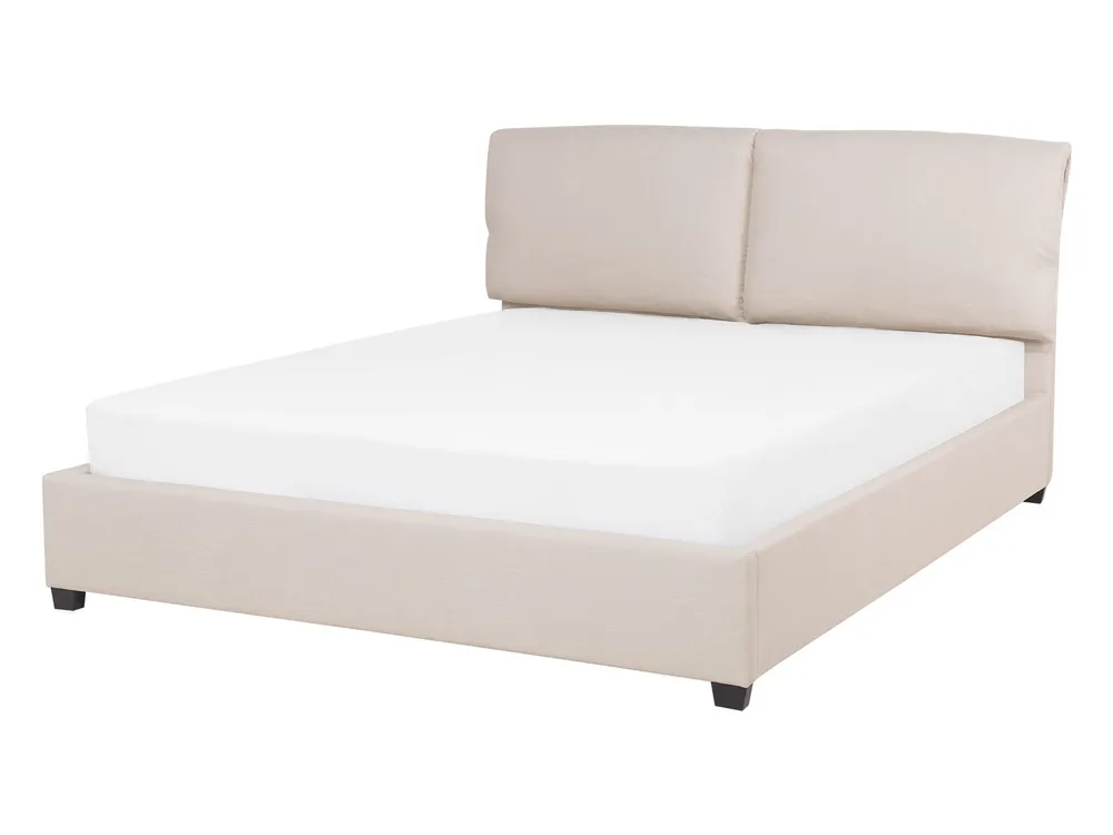 Bed Fabric BELFORT 140 x 200 cm (EU Double) Light Beige
