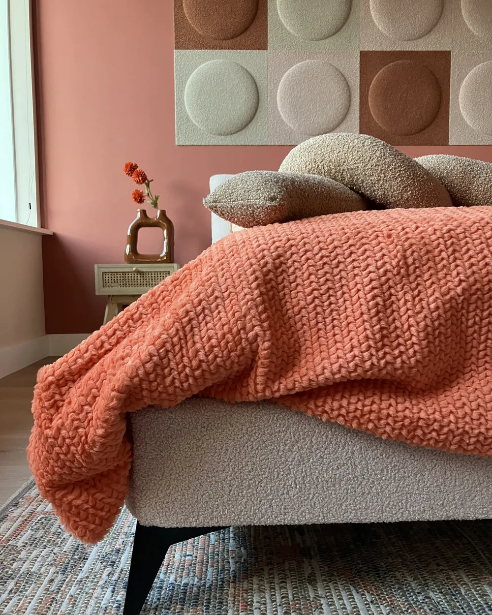 Blanket BJAS 200 x 220 cm Orange_967522