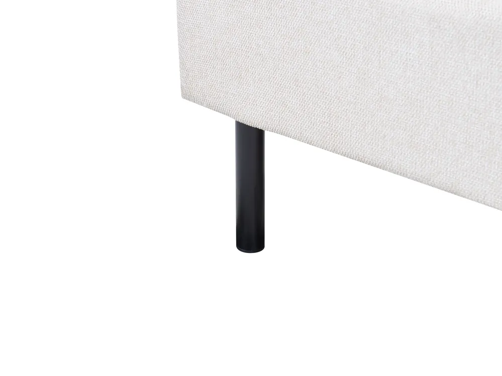 Bed Fabric MARGUT 180 x 200 cm (EU Super King) Light Beige_971362