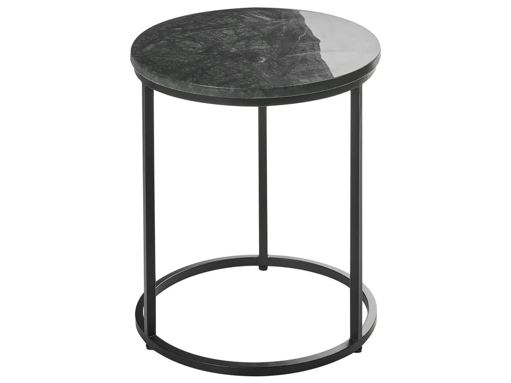 Side Table TYRELL Marble Dark Green