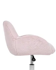 Työtuoli JUBBI Keinoturkis Pastellipinkki_1159630