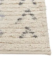 Rug DISPUR Beige 140 x 200 cm Cotton_839322