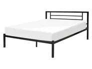 Bed Metal CUSSET 140 x 200 cm (EU Double) Black_817969
