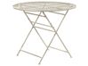 Bistrobord BIVIO 90 cm 90 cm Metall Off-White