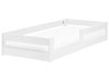 Kids Bed Pine Wood PRIMELLES 90 x 200 cm (EU Single) White