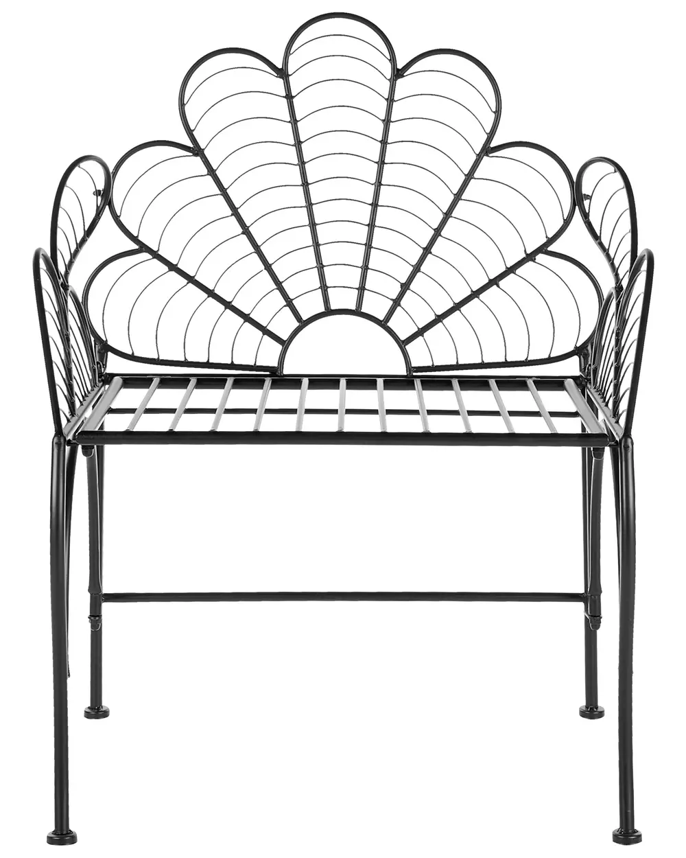 Garden Chair LIGURIA Metal Black_856159