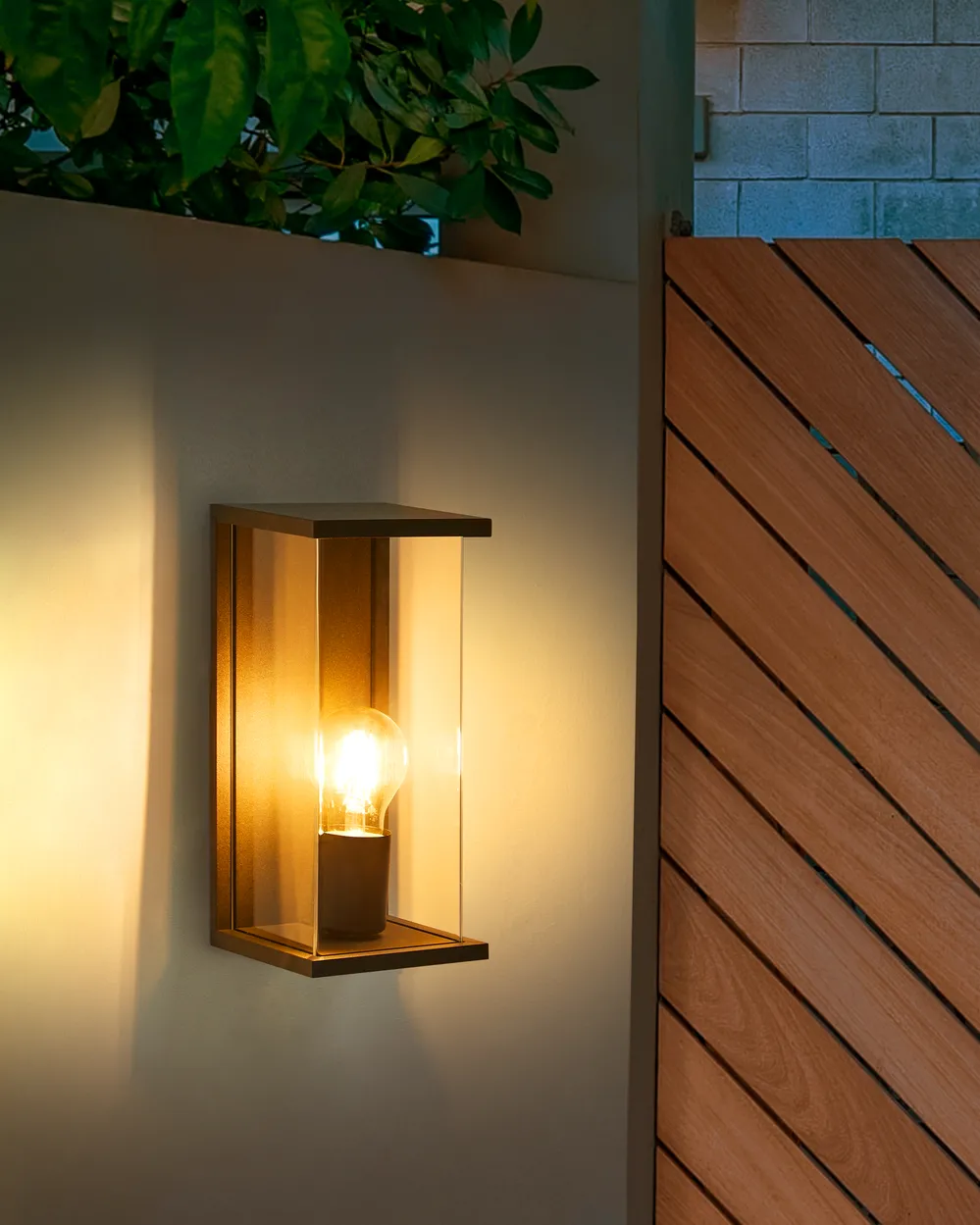 Outdoor Wall Light WAKAL Black