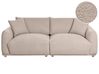 Sofa 3 Seater JUBEK Boucle Beige