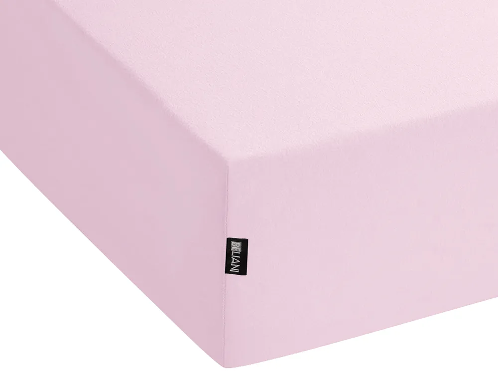 Dra-på-lakan JANBU 200 x 200 cm Bomull Pastellrosa_845385