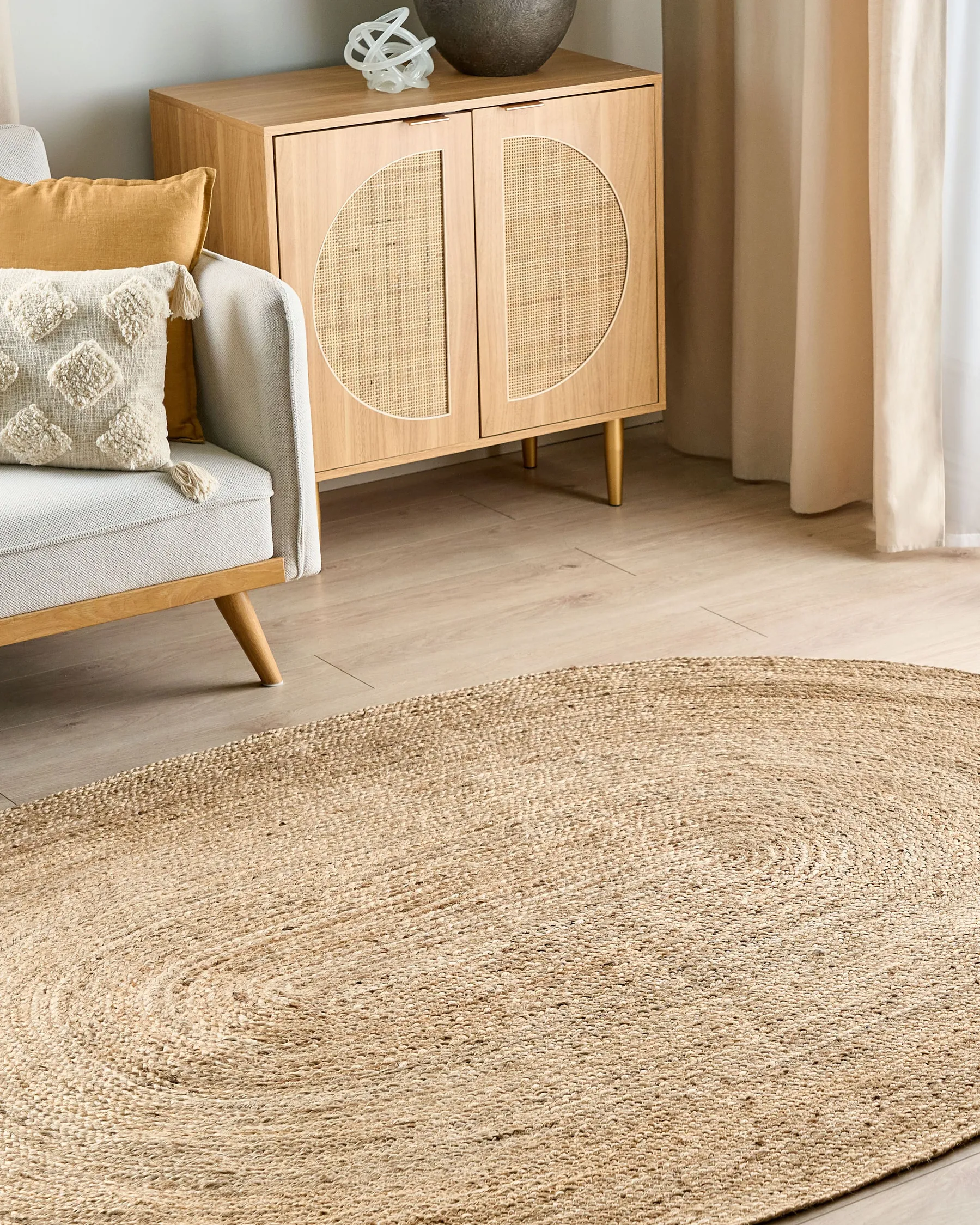 Matto DEMIRCI Beige 160 x 230 cm Juutti_886471