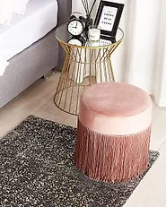 Rug ESEL Gold 80 x 150 cm Viscose_1179423