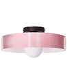 Taklampe LUGUSE Glass Rosa