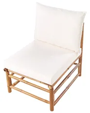 Garden 1-Seat Section CERRETO Bamboo Off-White_909458