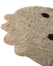 Kids Rug REXY Light Brown 80 x 120 cm Cotton_1107638