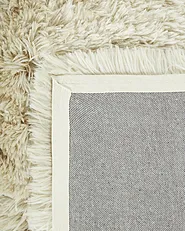 Shaggy Rug CIDE Beige 140 x 200 cm_1149681